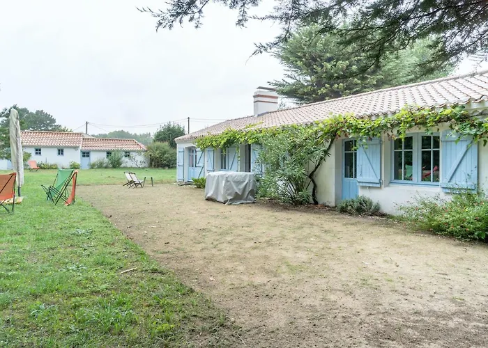 Les Joublanchas : Maison Familiale Et Campagne Pour 16 * Notre-Dame-de-Monts